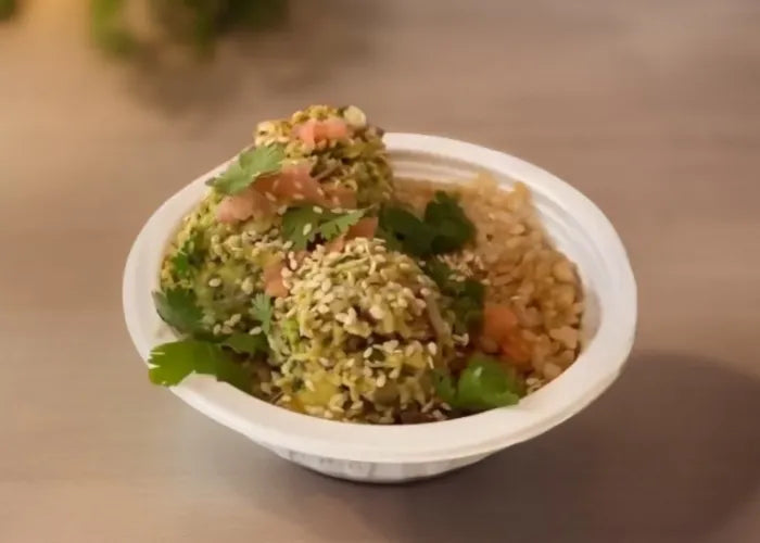 Avocado Tofu Rice Bowl