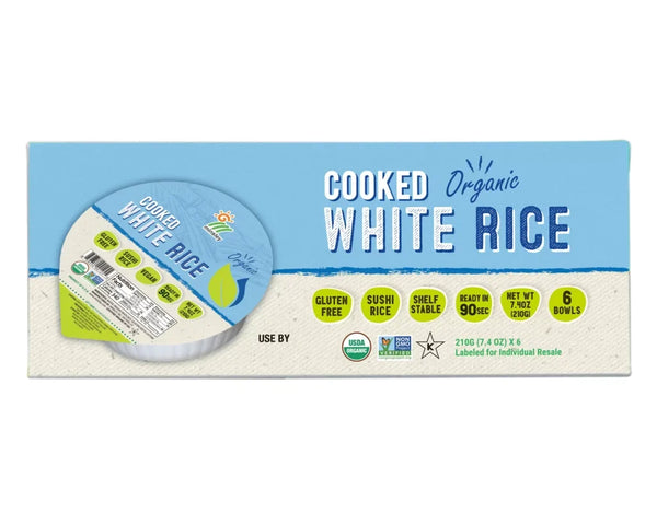 Organic White Rice 6PK