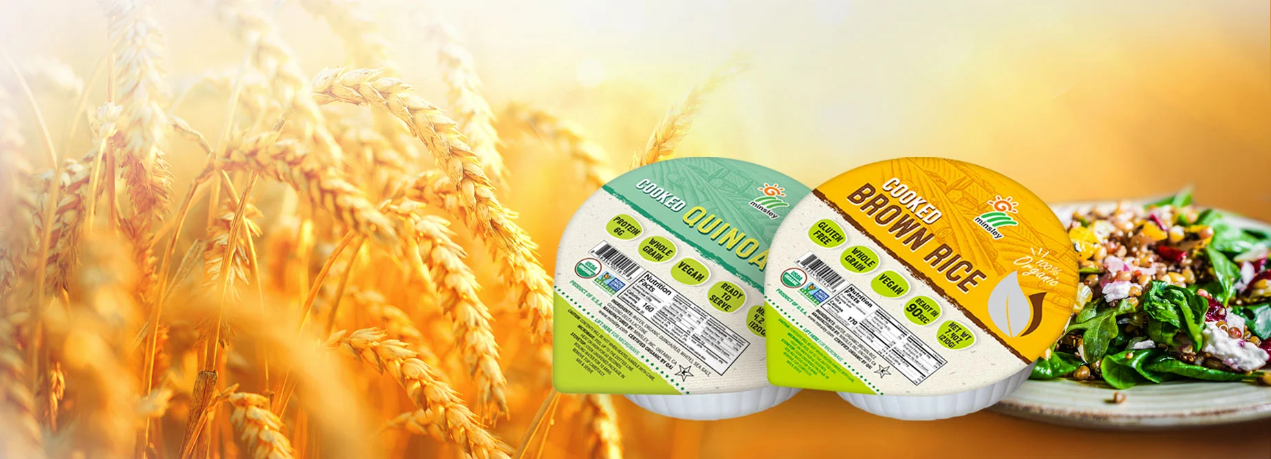 Minsley Introduces Innovative Tasty • Healthy • Convenient Foods