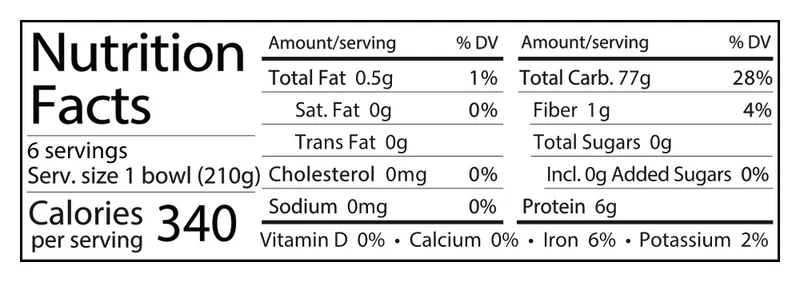 Nutrition Facts