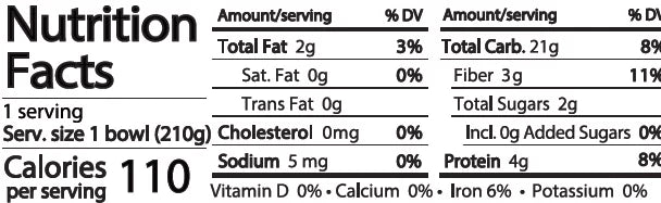 Nutrition Facts