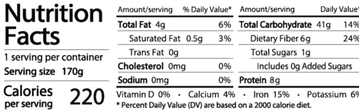 Nutrition Facts